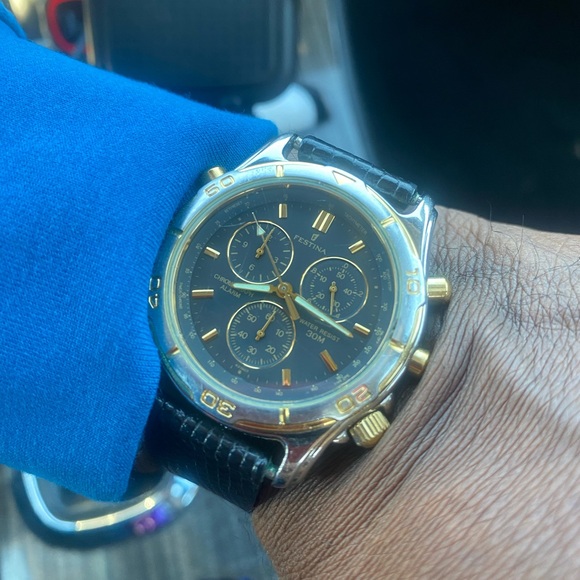 Vintage FESTINA chronograph quartz - Picture 6 of 8